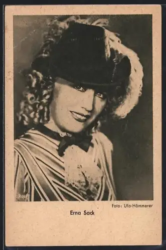 AK Schauspielerin Erna Sack
