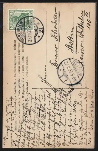 AK Opernsängerin Gerladine Farrar als Mignon