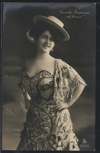 AK Consuela Fornarina als Carmen