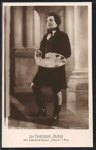 AK Dr. Theodor Jran als Cavaradossi in Tosca