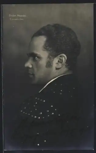 AK Stefan Kaposi, Seitenportrait