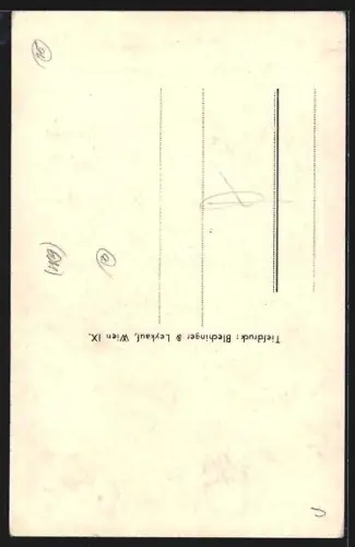 AK Opernsänger Lizzi Natzler und Egon Karter in Der gütige Antonius an der Volksoper