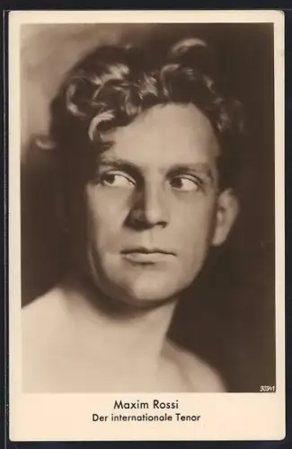 AK Maxim Rossi, Der internationale Tenor, Portrait