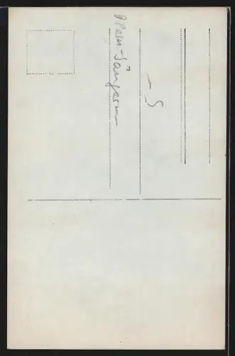 AK Elise von Catopol mit Handspiegel in La Traviata