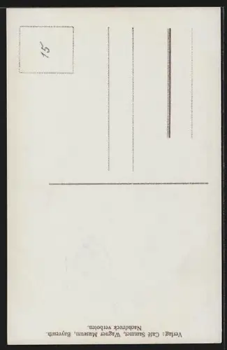 AK Opernsänger Walter Soomer in Wotan