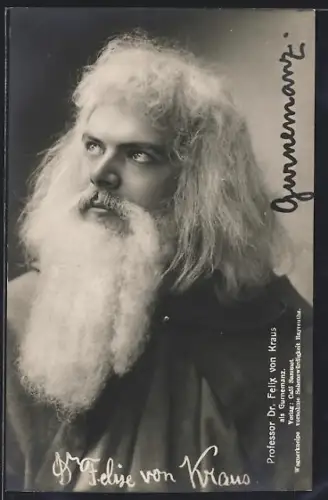 AK Professor Dr. Felix von Kraus als Gurnemanz