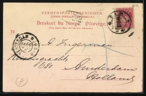 AK Skydsgut, Knabe mit Einspänner