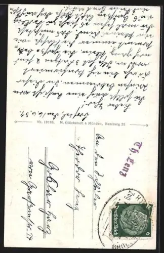 AK Winsen a. d. Luhe, Strasse, Marstall, Marktstrasse