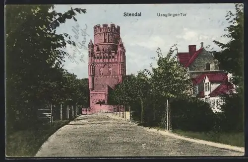 AK Stendal, Blick auf das Uenglinger-Tor