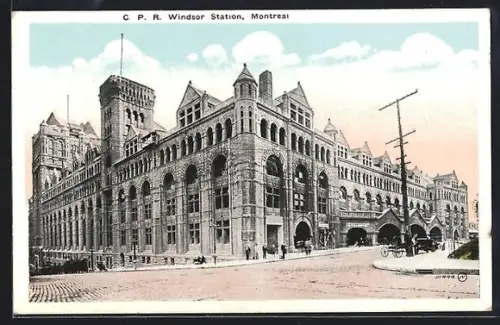 AK Montreal, C. P. R. Windsor Station