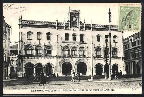 AK Lisboa, Estacao do Caminho de ferro da Avenida