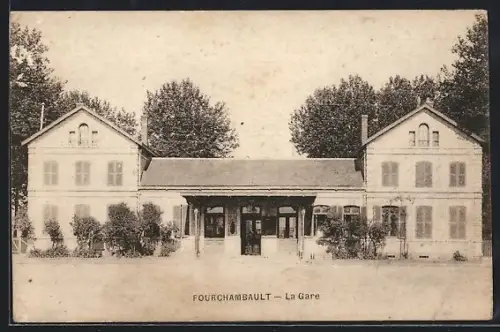 AK Fourchambault, La Gare