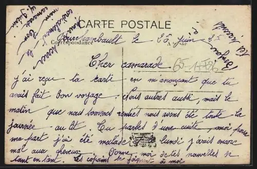 AK Fourchambault, La Gare