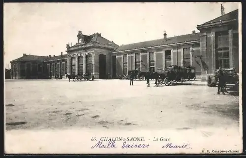 AK Chalon-s-Saone, La Gare