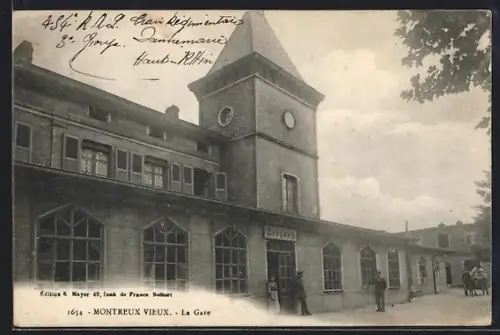 AK Montreux-Vieux, La Gare