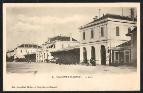 AK Clermond-Ferrand, La Gare