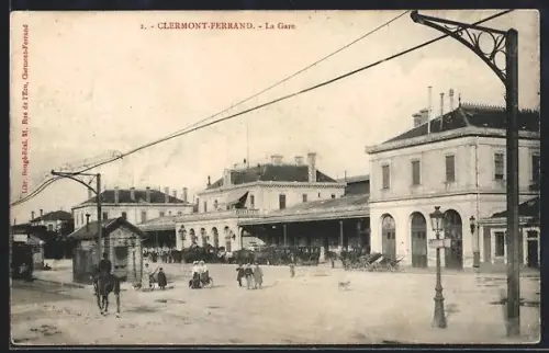 AK Clermont-Ferrand, La Gare