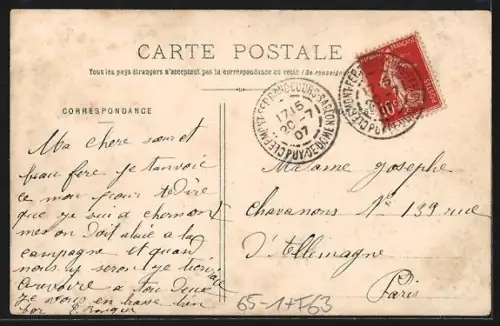 AK Clermont-Ferrand, La Gare