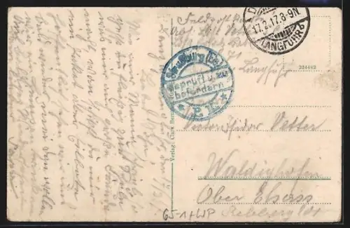 AK Danzig / Gdansk, Aussenansicht des Hauptbahnhofs