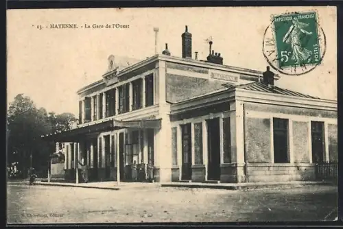 AK Mayenne, La Gare de l`Ouest