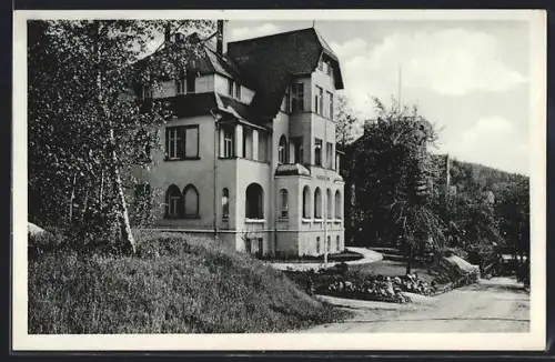 AK Bad Elster / V., Kurhotel Haus Sachsengrün