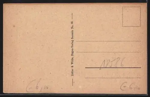 AK Göhren a. Rg., Nordperd, Wasserturm, Gebäudeensemble