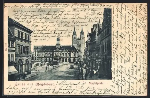 AK Magdeburg, Marktplatz