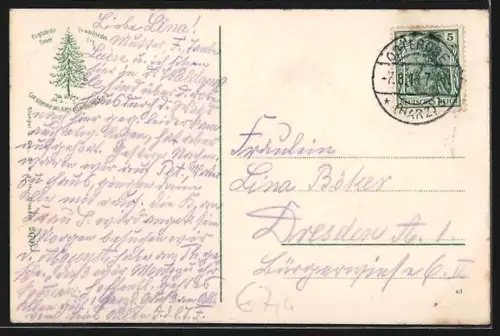 AK Lerbach im Harz, Ortsansicht im Tal