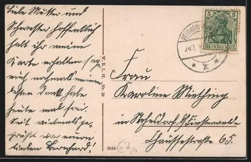 AK Wilhelmshaven, Kaiser-Wilhelm-Brücke mit Strassenbahn