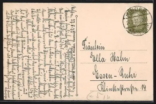 AK Neustadt /Rbge., Stadtbild vom Wasser aus