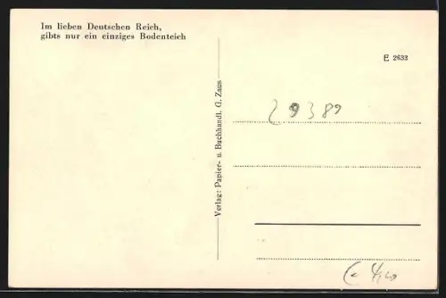 AK Bodenteich, Kriegerdenkmal, Mühlenteich, Partie an der Ilmenau