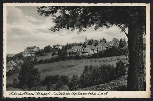 AK Hohegeiss /Oberharz, Ortspanorama