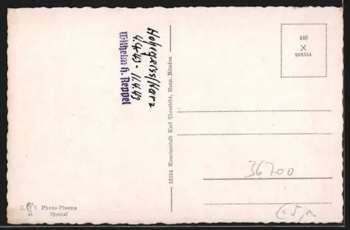 AK Hohegeiss /Oberharz, Ortspanorama