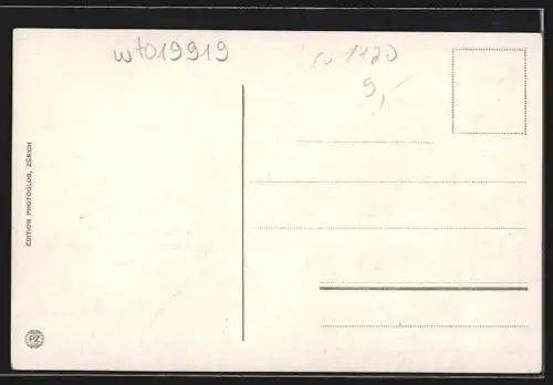 AK Helgoland, Vogelschau-Gesamtansicht