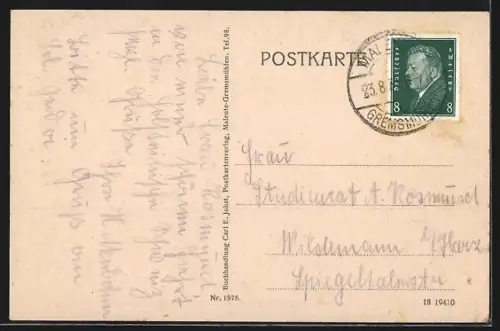 AK Malente-Gremsmühlen, Alte Dorfstrasse