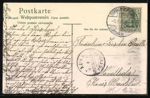 AK Timmendorfer Strand, Uferpromenade mit Restaurant