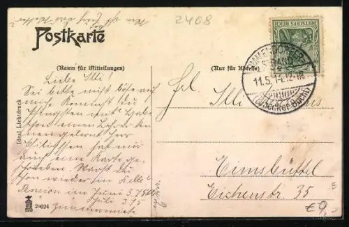 AK Timmendorferstrand, Ansicht der Villa Braatz