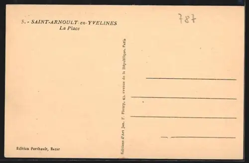 AK Saint-Arnoult-en-Yvelines, La Place