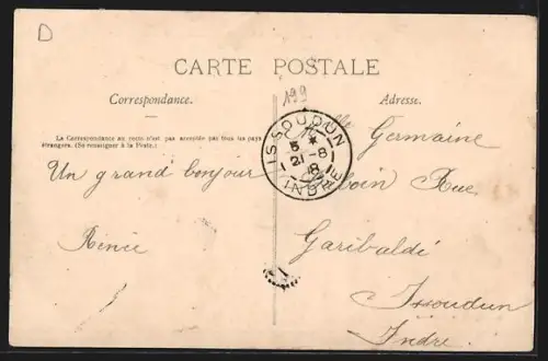 AK Saint-Rémy-lès-Chevreuse /S.-et-O., Route de Versailles et Château de Beauplan