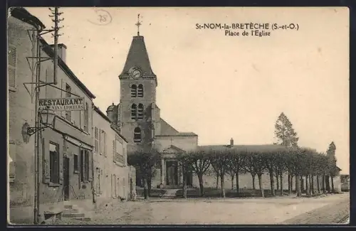 AK St-Nom-la-Bretèche, Place de l`Église