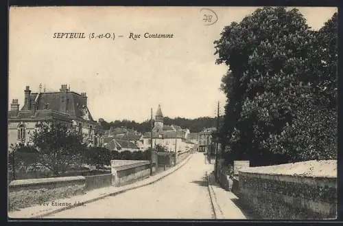 AK Septeuil /S.-et-O., Rue Contamine