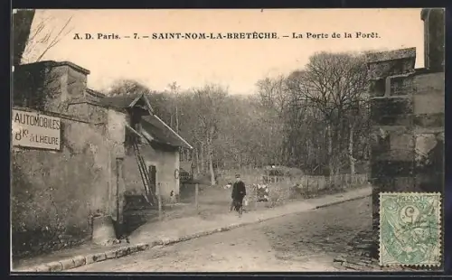 AK Saint-Nom-la-Bretèche, La Porte de la Forêt