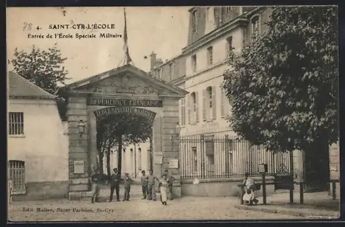 AK Saint-Cyr-l`École, Entrée de l`École Spéciale Militaire
