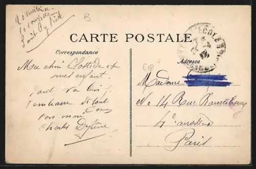 AK Saint-Cyr-l`École, Entrée de l`École Spéciale Militaire