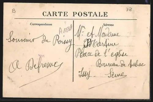 AK Poissy, Passerelle de l`Île Migneaux