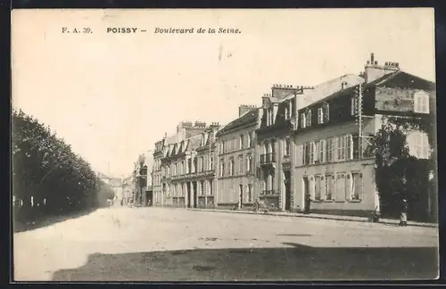 AK Poissy, Boulevard de la Seine