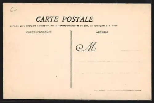 AK Poissy, Blanchisserie Quennet, avenue de Migneaux pendant les inondations de janvier 1910