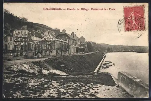 AK Rolleboise, Chemin de Halage, Restaurant des Ports