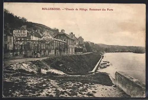 AK Rolleboise, Chemin de Halage, Restaurant des Ports