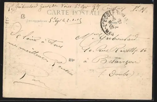 AK Saint-Cyr-l`École, Route Nationale et rue de l`École